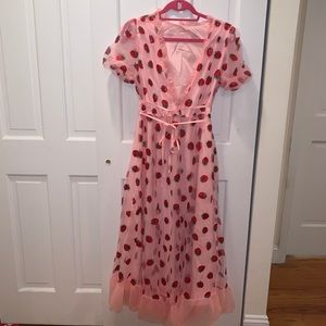 WISH BRAND strawberry dress